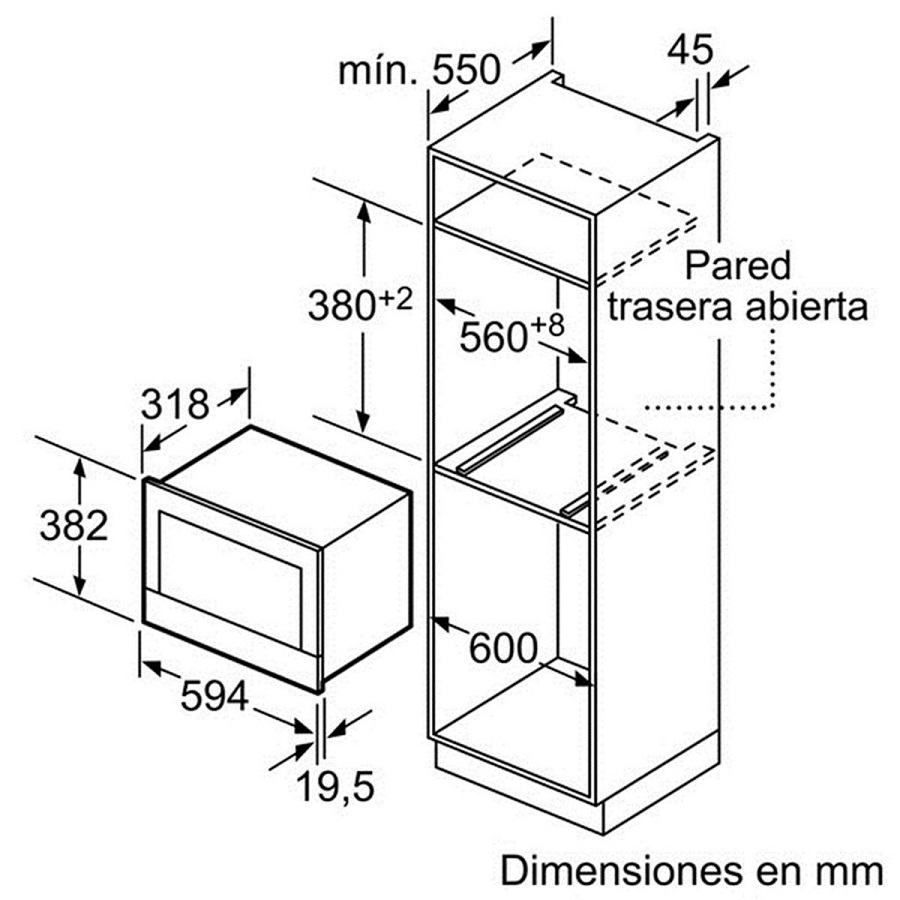 Lò Vi Sóng Bosch BFL634GB1