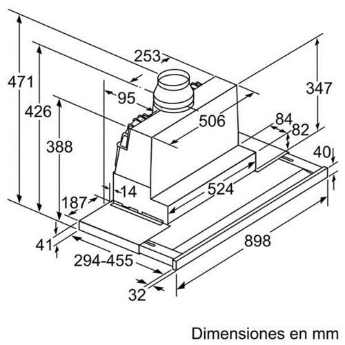 Máy hút mùi Bosch DFS097K50