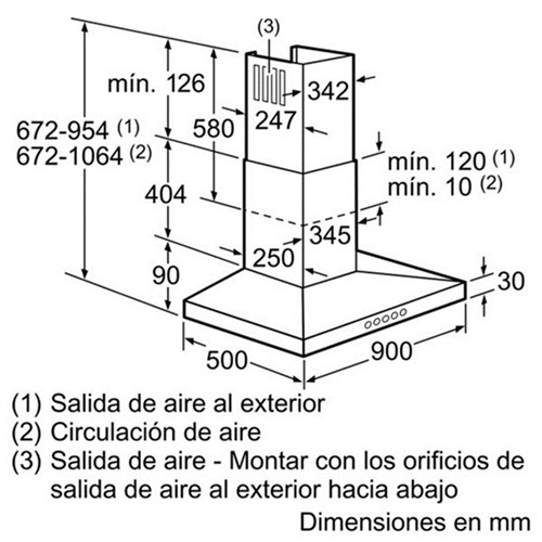 Máy hút mùi Bosch DWW097A50