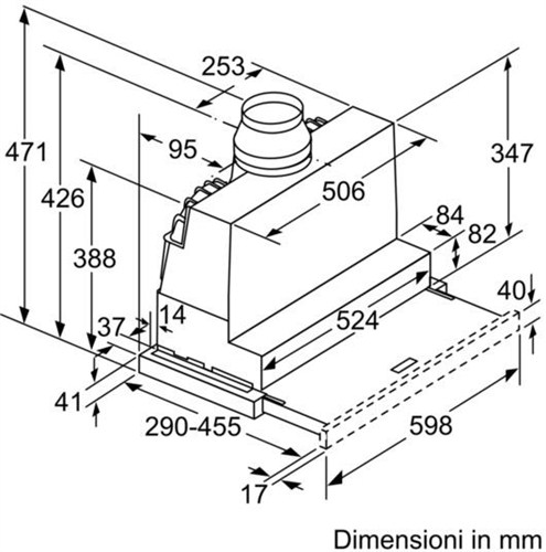 Máy hút mùi Bosch DFS067A50