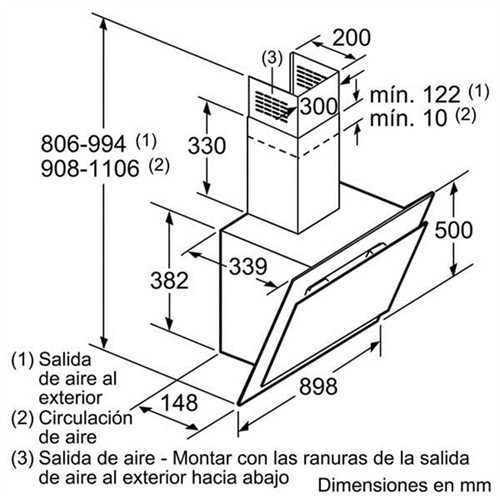 Máy hút mùi Bosch DWK098G61