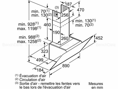 Máy hút mùi Bosch DWK98JQ60